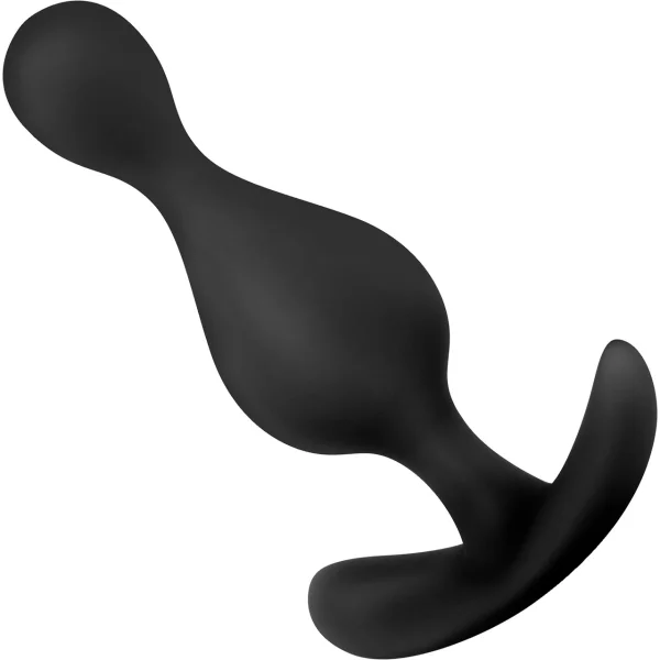 Blush Anal Adventures Platinum Wave Plug — image 5 of 7
