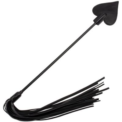 Bondara Ace of Spades Double Ended Flogger And Crop 24 Inch