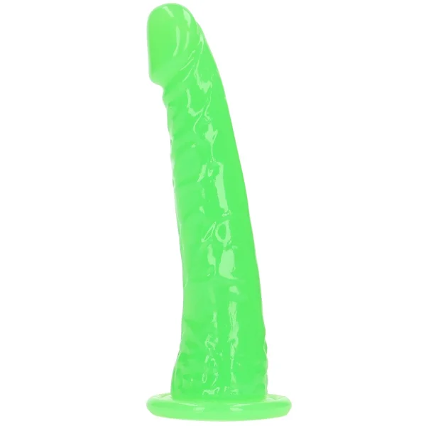 RealRock Glow In The Dark 6 Inch Slim Dildo