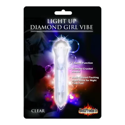 Light Up Diamond Girl Vibe Clear