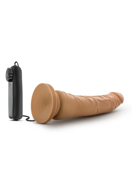 Dr. Skin - 8.5" Vibrating Realistic Cock With Suction Cup