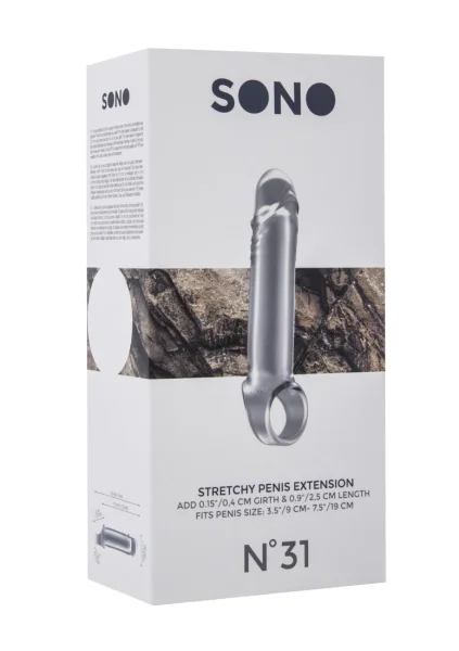 Sono No.31 - Stretchy Penis Extension - Translucent — image 7 of 10