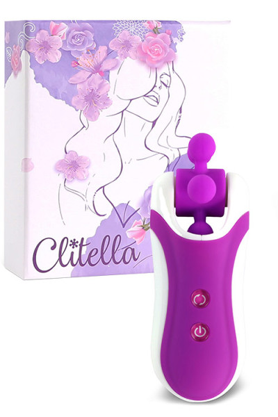 Feelz Clitella Oral Sex Simulator & Vibrator with Interchangeable Heads
