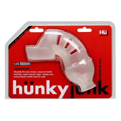 Hunkyjunk Lockdown Chasity Packer Ice