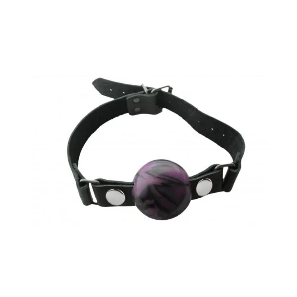 Spartacus Silicone Removable Ball Gag 2 inches Swirl