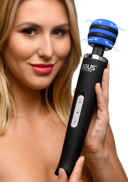 Zeus Blue Arc Plug In E-Stim Vibrating Wand