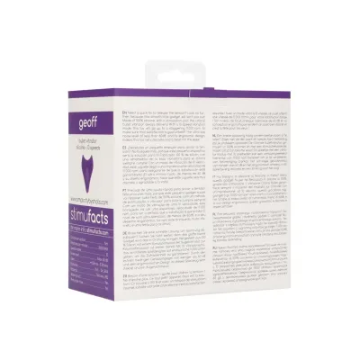 GEOFF Bullet Vibrator Purple