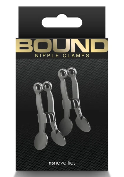 Bound C1 Nipple Clamps By NS Novelties - Gunmetal