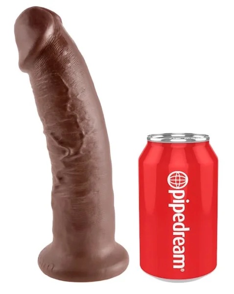 King Cock 9 Inch - Brown - 9 Inch