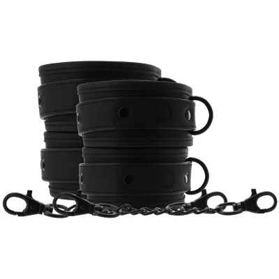 Master Series Kinky Comfort Wrist Ankle Cuff Set