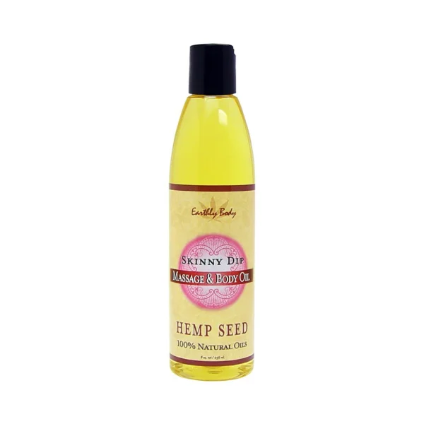 Earthly Body Massage Oil Skinny Dip 8oz