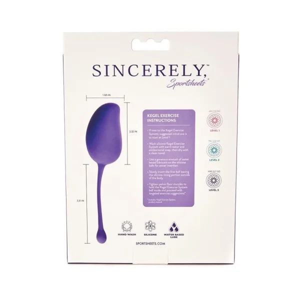 Sincerely, Sportsheets Kegel Exercise System - 3pk — image 8 of 9