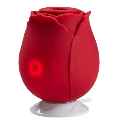 Rose Suction Stimulator Red