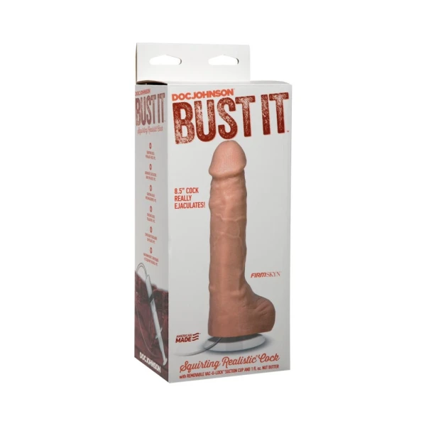 BUST IT Squirting Realistic Dildo