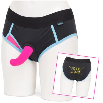 Broad City Peg Like a Queen Strap on Set L XL