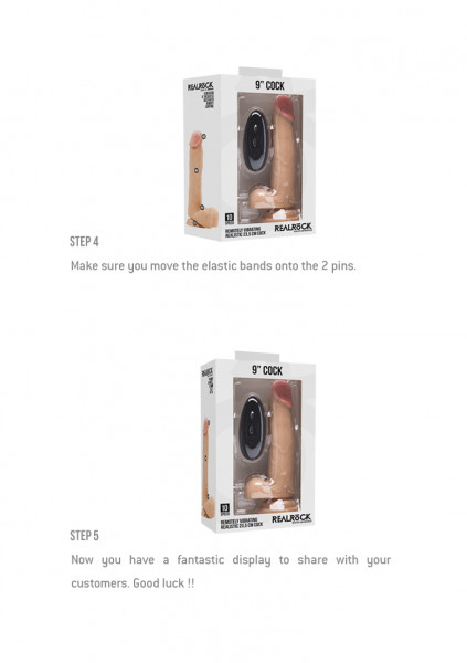 Vibrating Realistic Cock - 8" - Skin - Life Like Vibrating Dildos