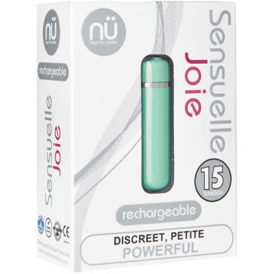 NU Sensuelle Joie 15 Function Bullet Colorado Blue