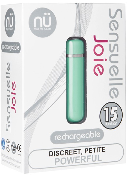 NU Sensuelle Joie 15 Function Bullet Colorado Blue