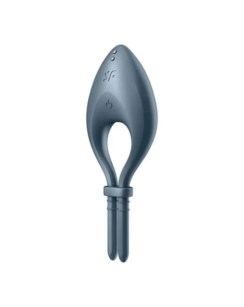 Satisfyer Bullseye Blue App Controlled Adjustable Vibrating Cockring