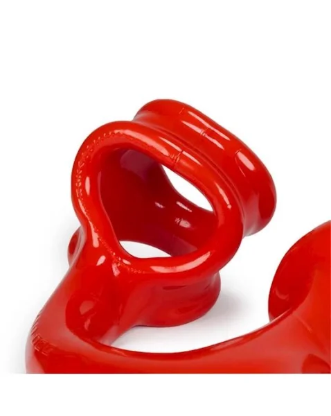 Alien Tail Butt Plug And Sling - Red - 20.2 Inch