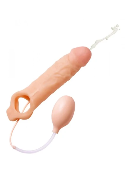 Realistic Ejaculating Cock Sheath