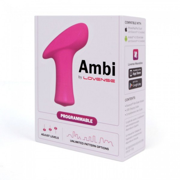 Ambi by Lovense Remote Controlled Vibrating Bullet
