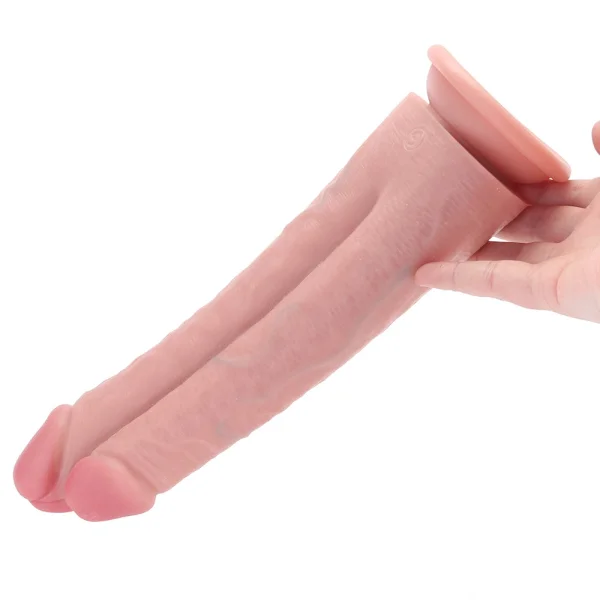 RealRock Two in One 9 and 10 Inch Double Dildo