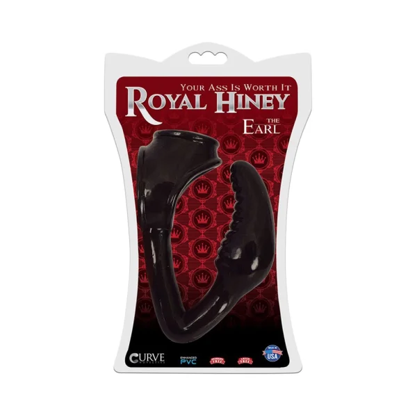 Royal Hiney Red The Earl Cock Ring Anal Plug Combo — image 4 of 5