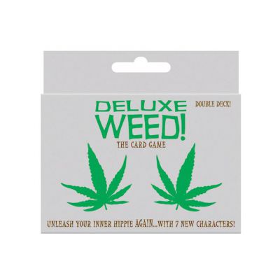 Deluxe Weed Card Game White