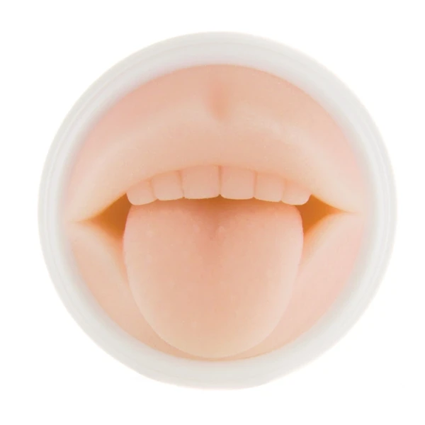 Easy Rider Tongue Mouth Male Masturbator - SHOTS