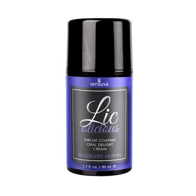Sensuva Lic o licious Blueberry Muffin Oral Delight Cream 50 Ml 50ml