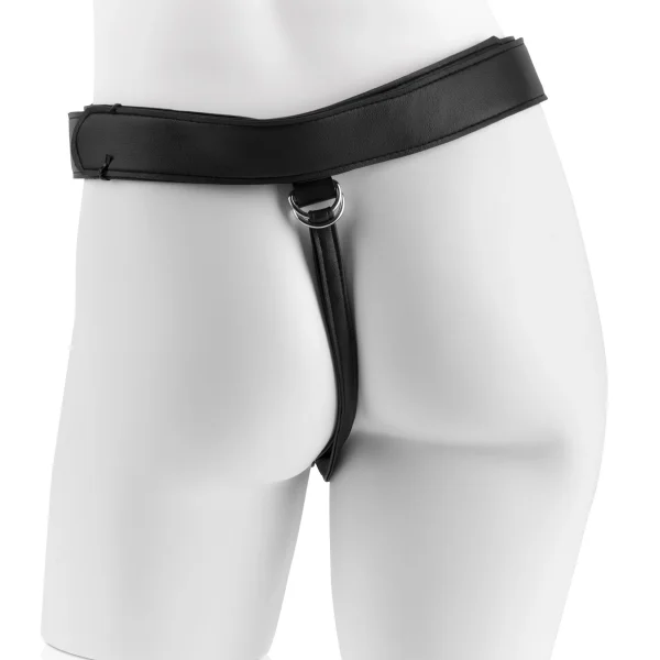 King Cock Strap-on Harness With 8 Inch Cock - Brown