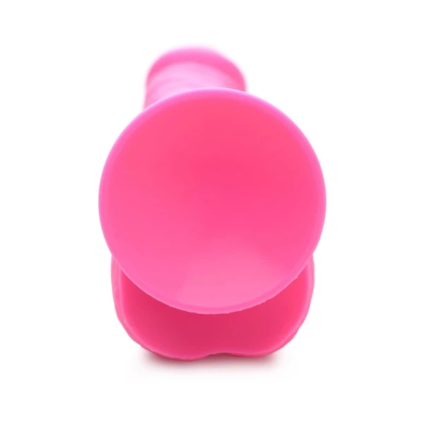 Lollicock Silicone Dildo With Balls 7 In. Cherry — image 5 of 6
