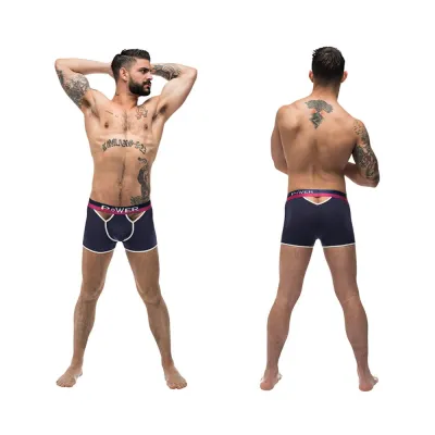 Male Power French Terry Cutout Short Navy Xlg