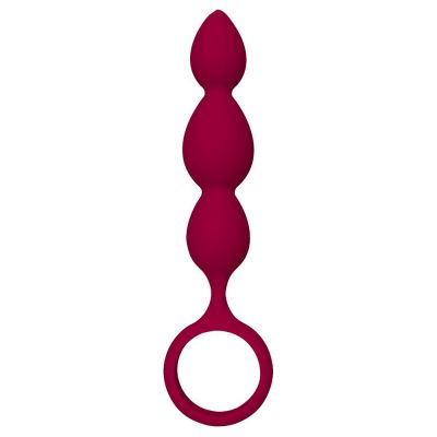 Dream Toys Silky Smooth Teardrop Anal Plug