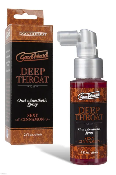 Doc Johnson GoodHead Deep Throat Spray - Cinnamon (2 oz.)  — image 3 of 4