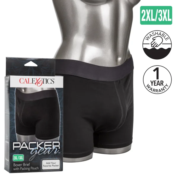 Packer Gear Boxer Brief With Packing Pouch  2xl-3xl