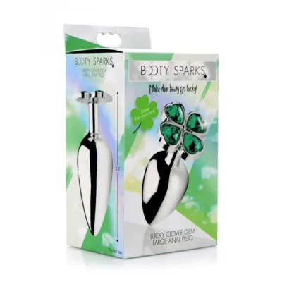 Lucky Clover Gem Anal Plug Large