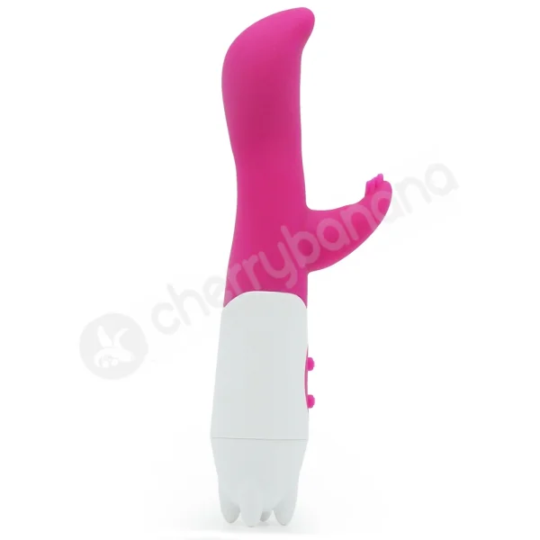 Cherry Banana Pink G-Spot Lover Nubbed Rabbit Vibrator