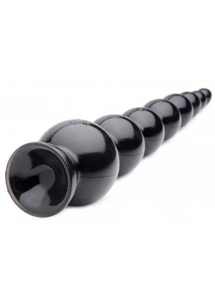 Hosed 19 Inch Graduated Bead Anal Snake
