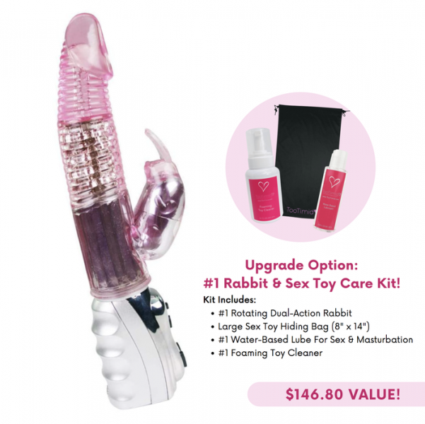 #1 Rotating Rabbit Dual-Action Vibrator