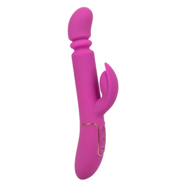 Shameless Slim Player Powerful Silicone Waterproof Rechargeable Rabbit Thruster By CalExotics — image 10 of 14