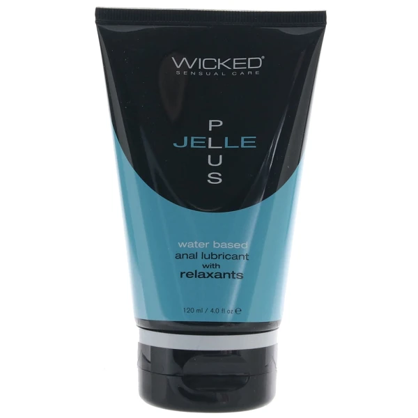 Wicked Jelle Plus Anal Personal Lubricant With Relaxants 4 fl oz