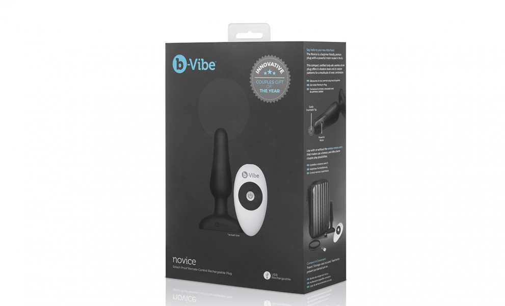 b-Vibe Novice Butt Plug