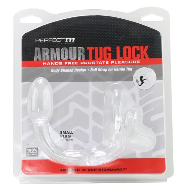 Perfect Fit Armour Tug Lock Small Plug - Clear