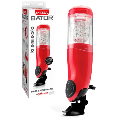 PDX Mega Bator Mouth 11 Thrusting Rotating Masturbator