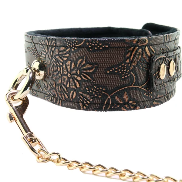 Lockable Lined Collar and Leash