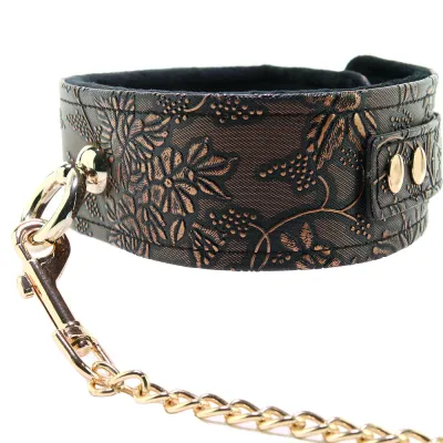 Lockable Lined Collar and Leash
