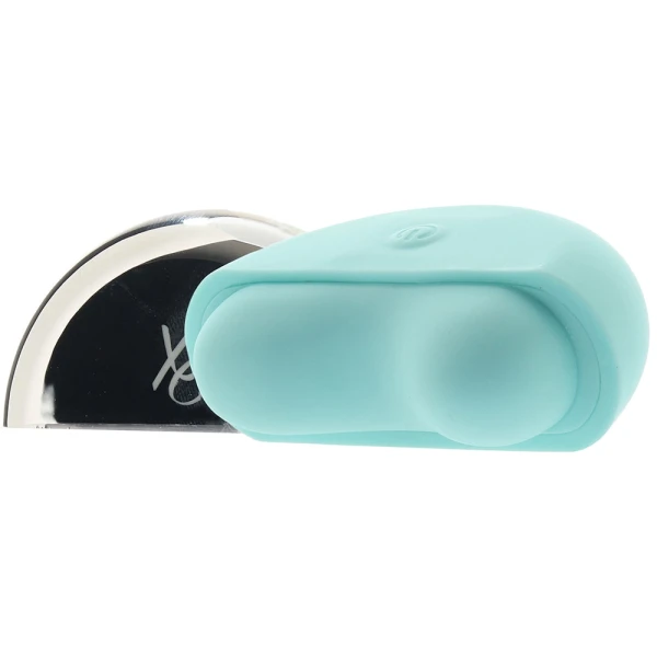 Ovation Applause Rechargeable Silicone Waterproof Clitoral Vibrator By CalExotics - Blue