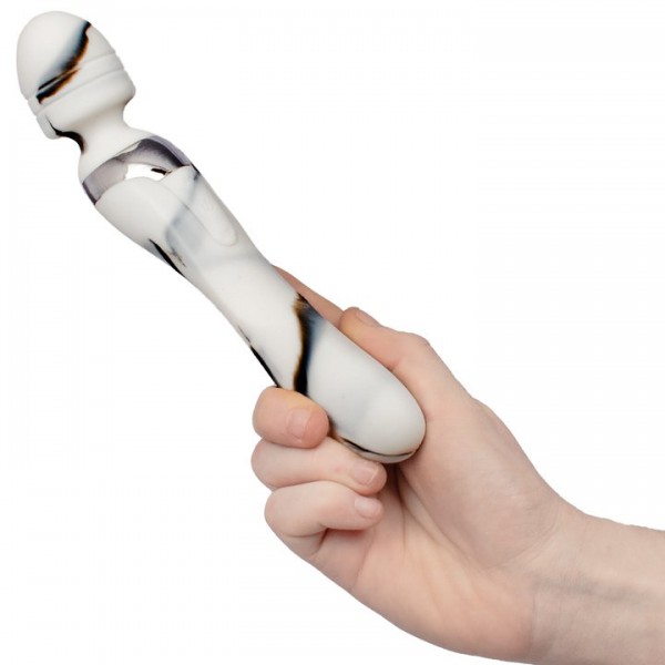 Blissful Marble Effect 14 Function Wand and G-Spot Vibrator